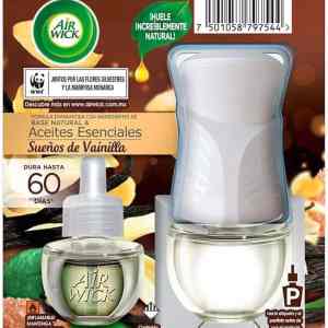 Air Wick® Aromatizante de Ambiente Eléctrico Aparato+Repuesto Delicias de Vainilla 21 ml