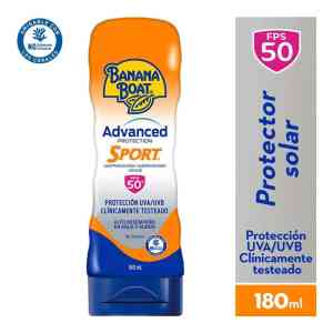 Protector Solar Banana Boat Advanced Protection Sport FPS 50 + 180 ml