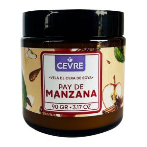 VELA AROMATIZANTE CEVRE BRISES PAY DE MANZANA 1 PZA