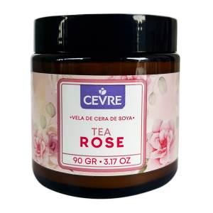 VELA AROMATIZANTE CEVRE BRISES TEA ROSE 1 PZA