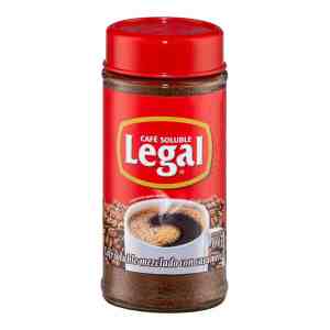 Café soluble Legal mezclado con azúcar 180 g