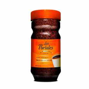 Café soluble Los Portales mezclado con azúcar de 170 g
