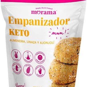 Morama, Empanizador Keto Hecho con Almendra, Linaza y Ajonjolí­, Sin Conservadores, Vegano, 250 gramos
