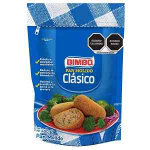 Pan molido Bimbo clásico stand up pounch 400 g