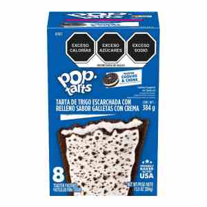 Tartas Kellogg's Pop Tarts Sabor Galletas Con Crema 384g
