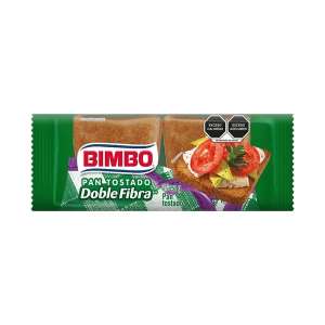 Bimbo Pan Tostado Doble Fibra 250 g