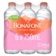Agua Natural Bonafont 6 Pack 750 ml
