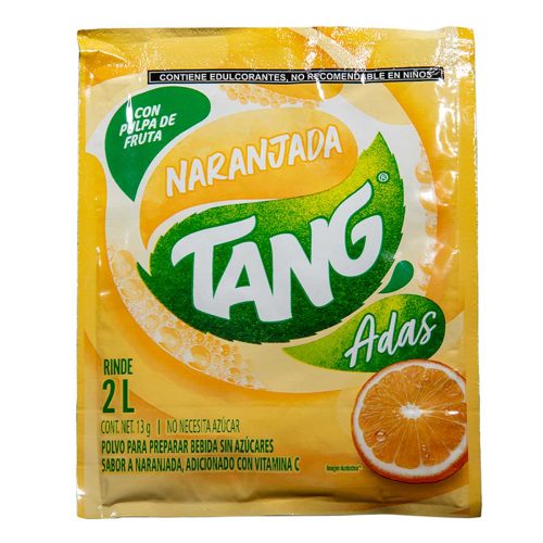 Bebida en Polvo Tang Sabor Naranjada Sobre 13 gr