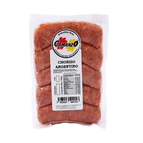 Precios Chorizo Argentino Camanzo 500 grs Compara y Ahorra