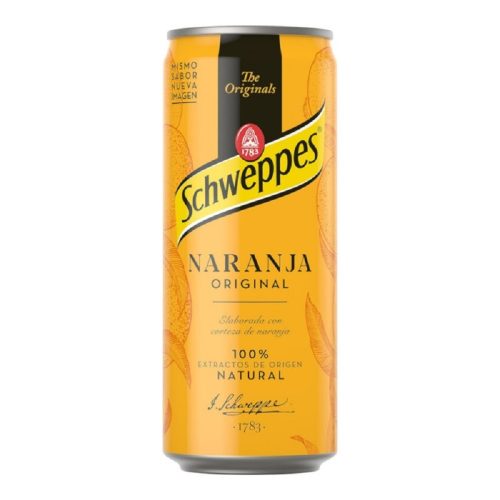 Refresco Naranja Schweppes 330 ml